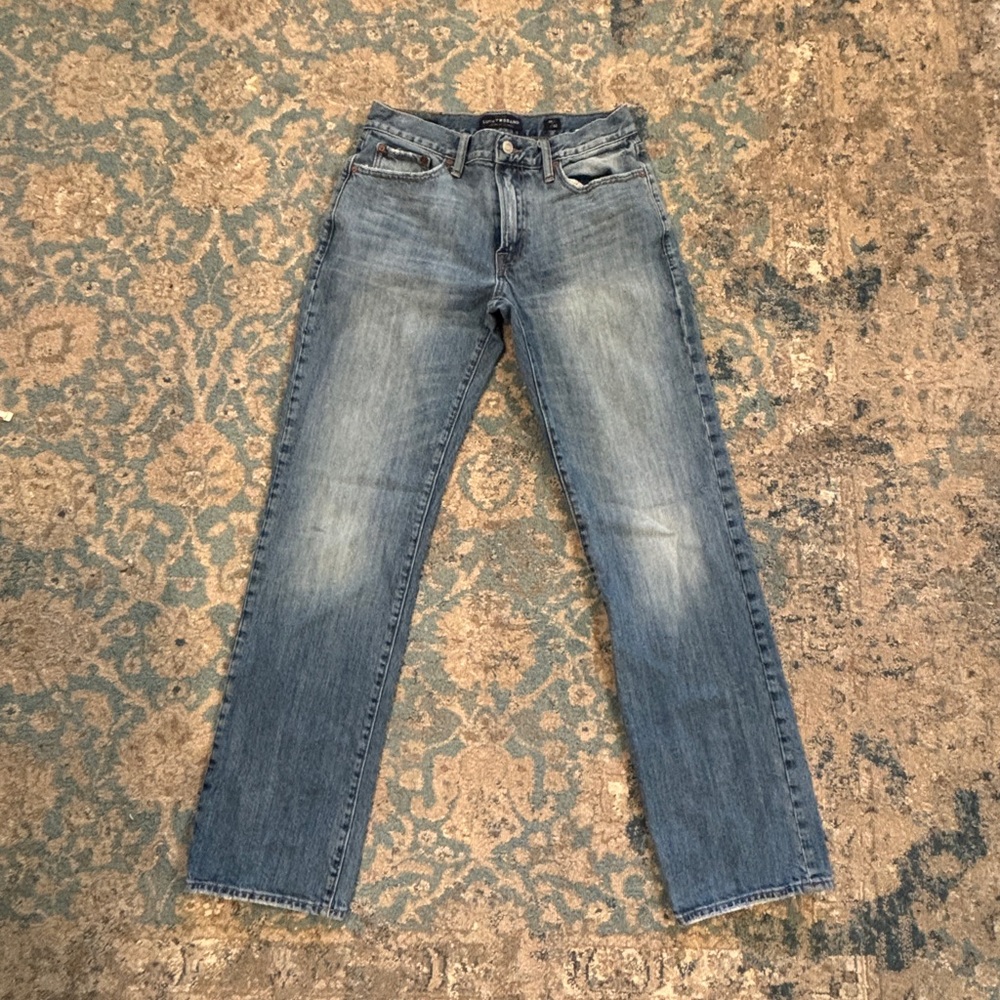 Men’s Lucky Brand 363 Light Wash Straight Jeans Size 29x32 - Picture 2 of 5